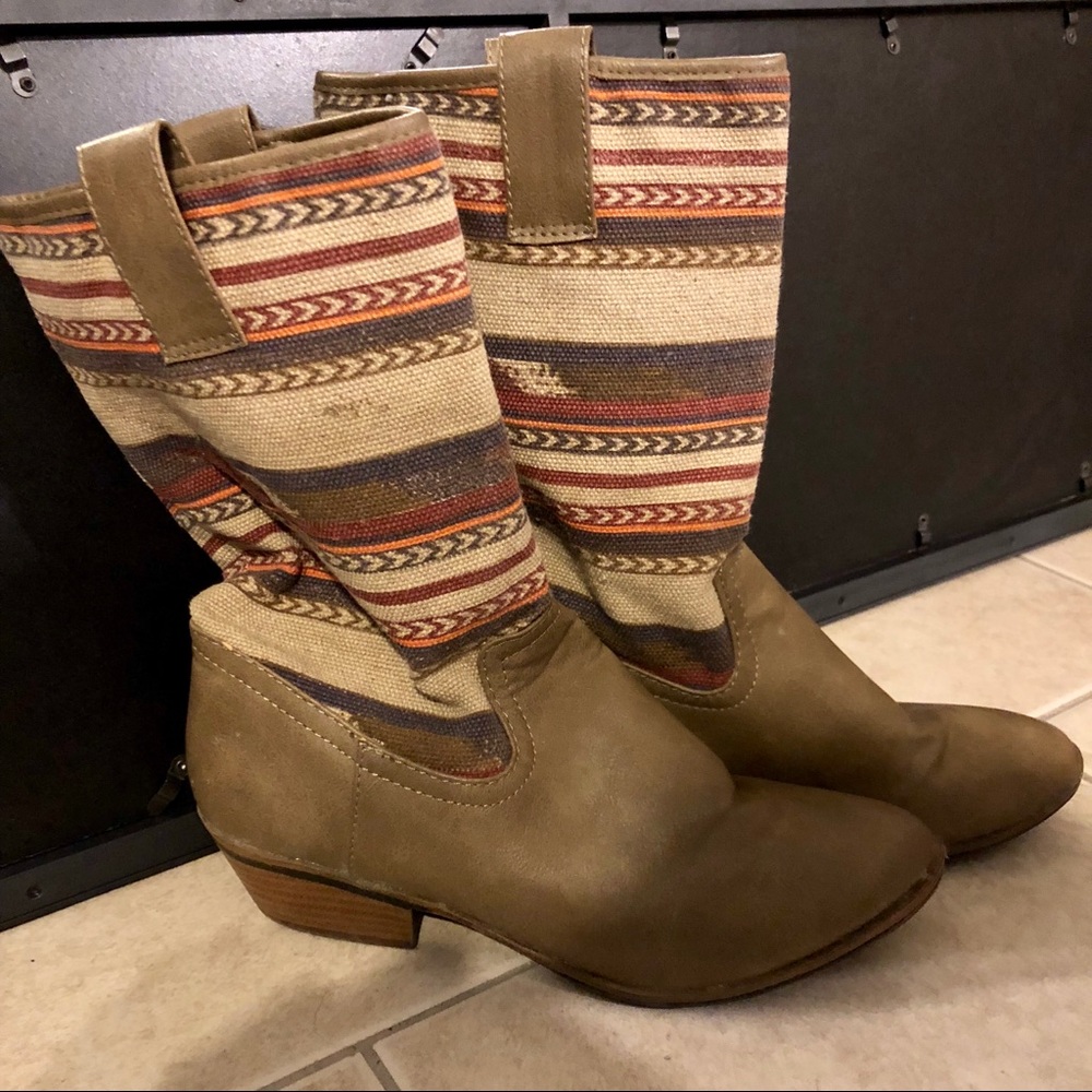 Stylish cowboy boots